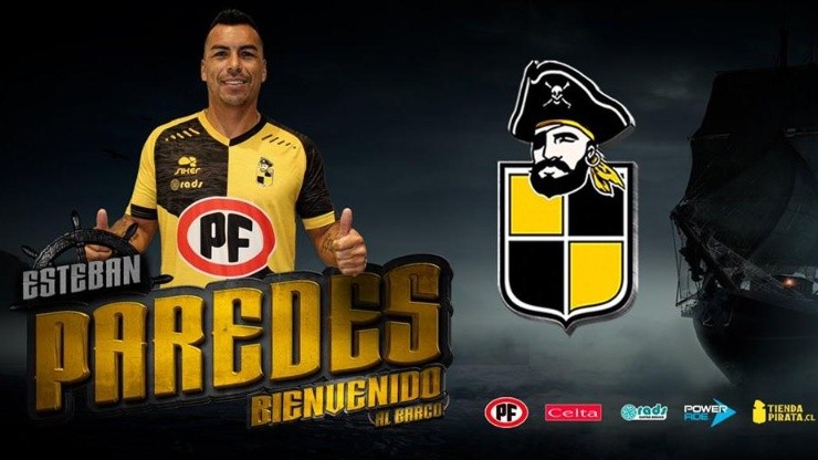 Esteban Paredes jugará en Coquimbo Unido
