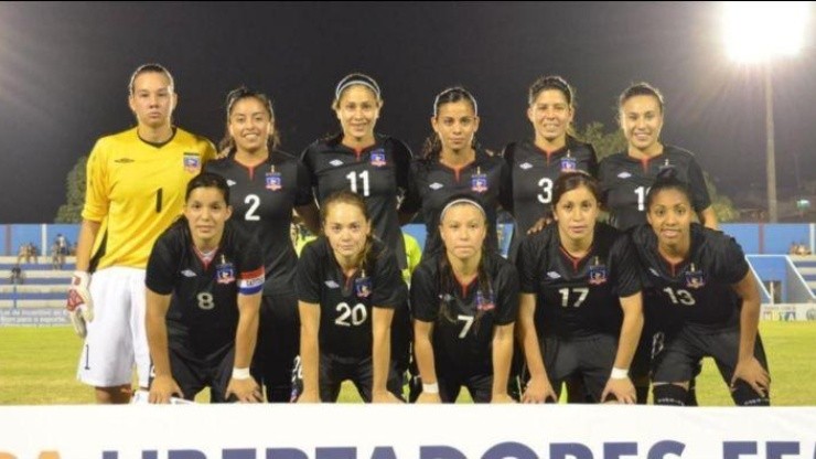 Las campeonas de la Copa Libertadores Femenina de 2012.
