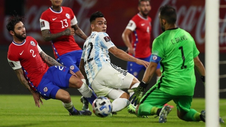 La Roja se mide ante Argentina en la Copa América.