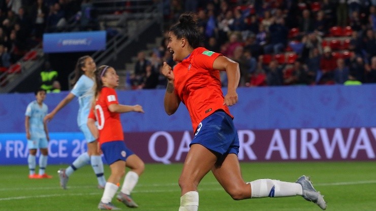 María José Urrutia ya hizo un gol en el Mundial Femenino.