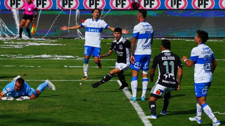 Alexander Oroz anotó un agónico gol para darle el empate a Colo Colo.