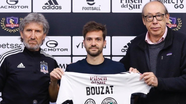 Agustín Bouzat ha sido el único refuerzo presentado por Colo Colo para este segundo semestre
