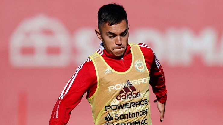 Vicente Pizarro en la Roja Sub 23