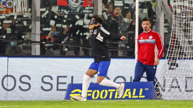 La emoción de Damián Torres tras cumplir su sueño y marcar un gol en el Estadio Monumental.