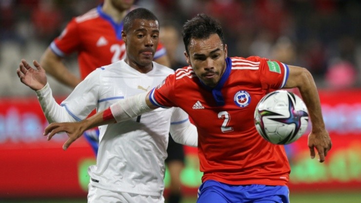 Gabriel Suazo fue uno de los puntos rescatables en la derrota de la Selección Chilena ante Polonia