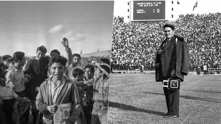 Una muestra fotográfica con imágenes inéditas del Mundial de Chile 1962 estará disponible para el público a contar del 1 de diciembre.