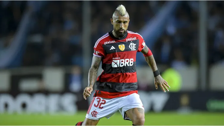 Vidal no habla de su futuro y solo piensa en ser campeón con Flamengo.
