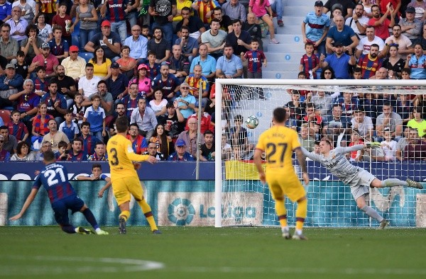 Borja Mayoral puso el 2-1 ante el Barcelona