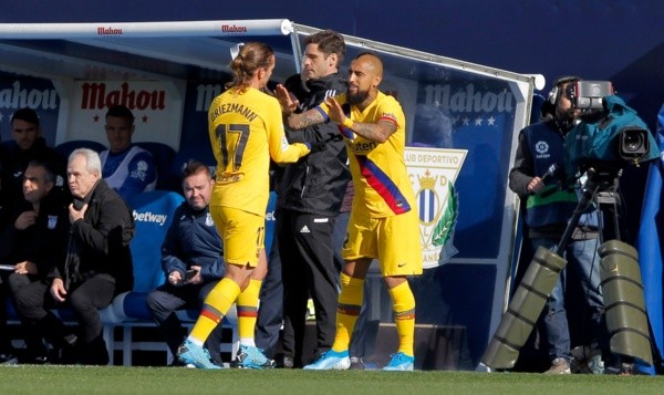 Vidal ingresa por Griezmann