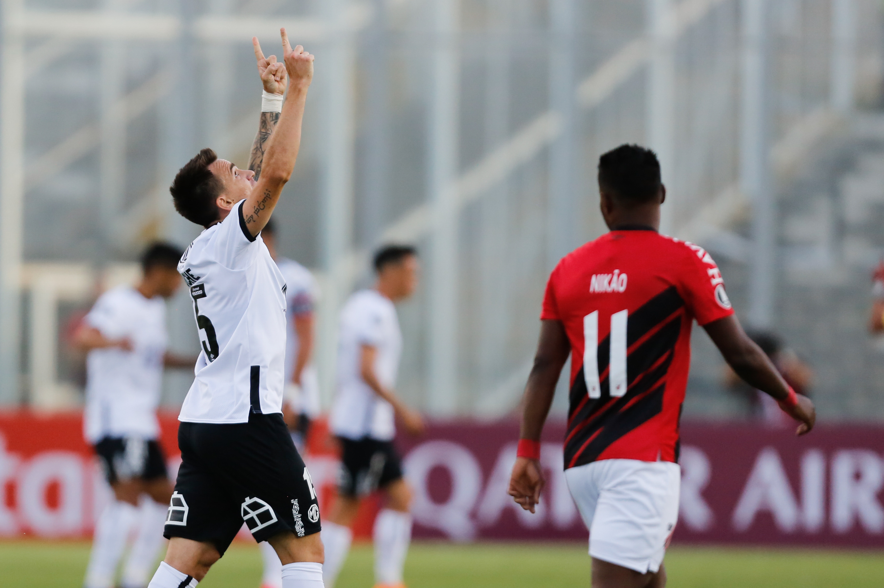 Pablo Mouche y el gol del triunfo ante Athletico Paranaense Pablo Mouche y el gol del triunfo ante Athletico Paranaense