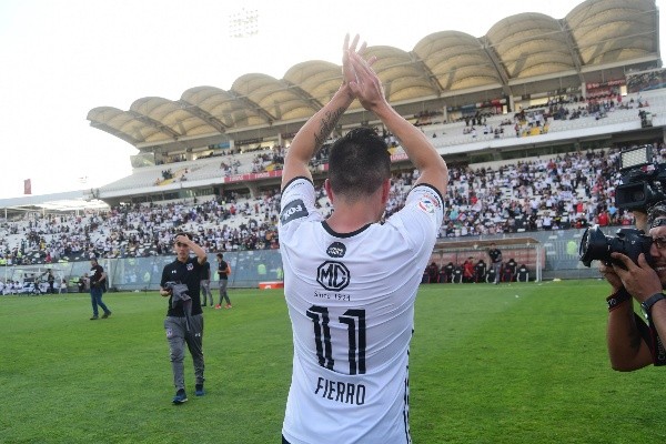 El último partido de Gonzalo Fierro en Colo Colo El último partido de Gonzalo Fierro en Colo Colo