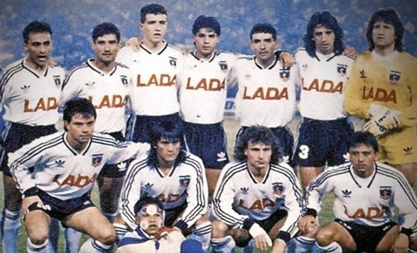 Varios de los jugadores que lograron la máxima gesta histórica a nivel de clubes en Chile.