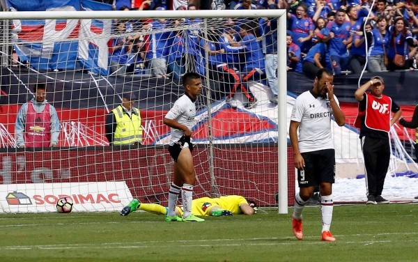 Garcés vivió momentos desafortunados en Colo Colo, incluyendo un Superclásico.