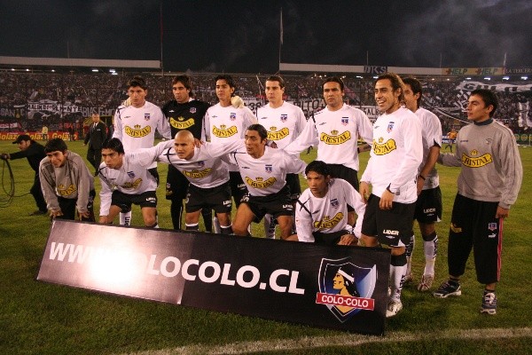 El gran equipo del Apertura 2006 (Foto semifinal vs Universidad de Concepción)