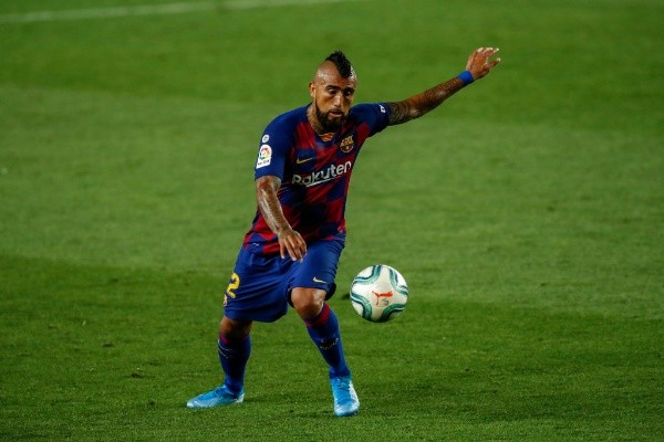 Arturo Vidal se afirmó como titular del Barcelona / FOTO: Getty Images