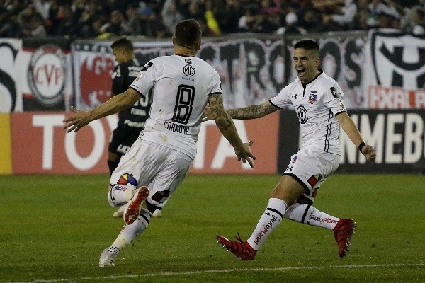 Colo Colo derrotó 1-0 a Corinthians un 8 de agosto de 2018 con gol de Carlos Carmona