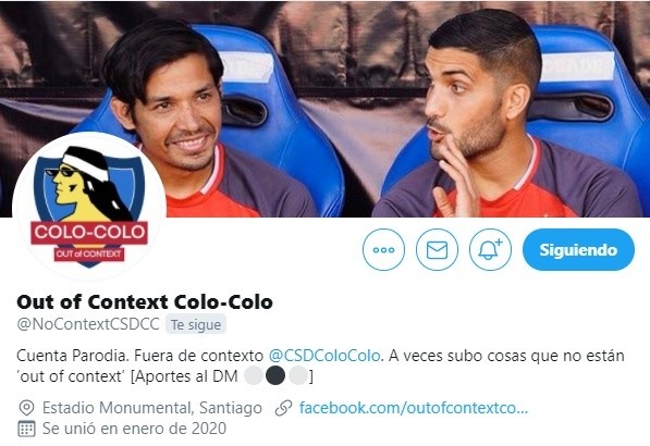 Perfil Out of Context Colo Colo Perfil Out of Context Colo Colo