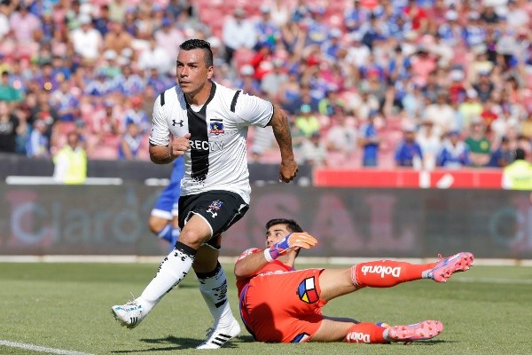 Uno de los goles de Paredes a Herrera Uno de los goles de Paredes a Herrera