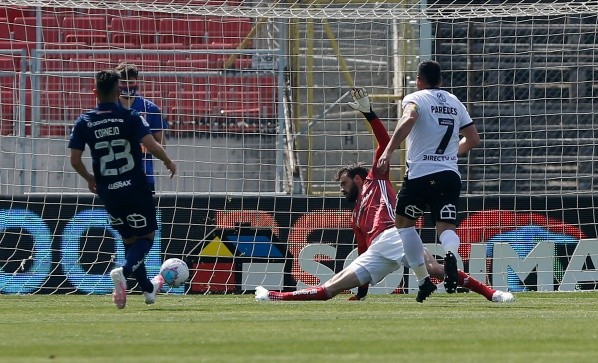 Un gol para seguir haciendo historia en el fútbol chileno. | Foto: Agencia UNO
