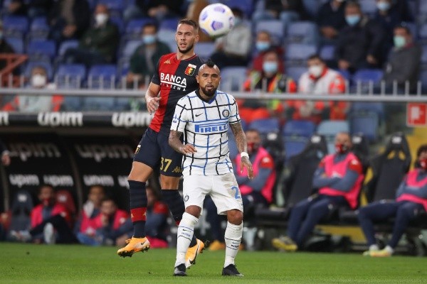 Arturo Vidal jugó 80 minutos en victoria del Inter / FOTO: Getty Images