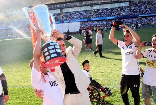 Pablo Guede fue el DT que más títulos ganó en Colo Colo en la pasada década. | Foto: Agencia UNO.