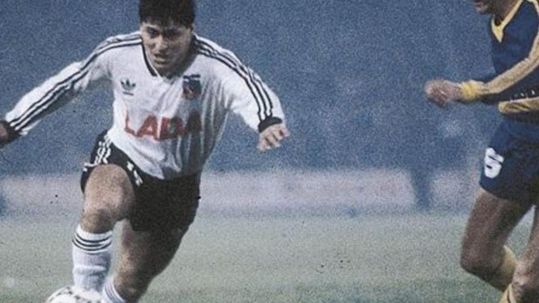 Patricio Yañez jugando por Colo Colo