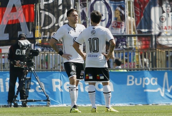 Zaldivia es uno de los más felices con el regreos de su amigo Valdivia / FOTO: Agencia Uno