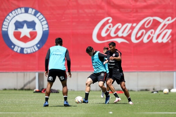 Selección Chilena Sub 20 en Juan Pinto Durán