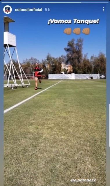 Paredes alista su regreso