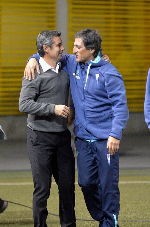 Miguel Ramírez cree en el trabajo de Salas | Foto: Agencia Uno