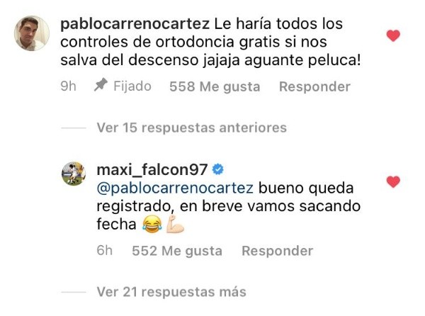 El comentario de Maximiliano Falcón