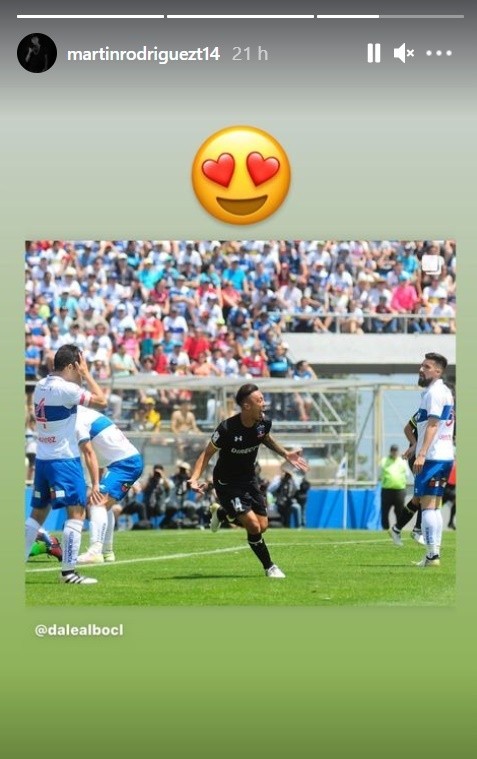 Martín Rodríguez recordó sus goles en Instagram | Foto: captura