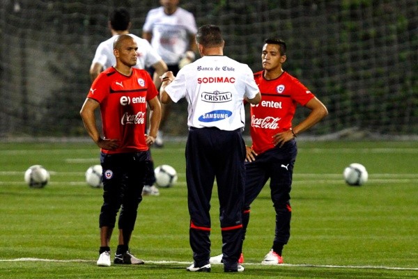 Claudio Borghi en la Roja