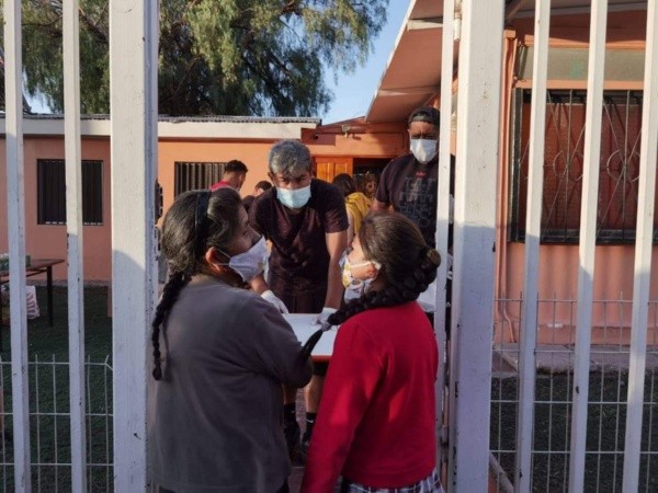 Cenas navideñas en Calama
