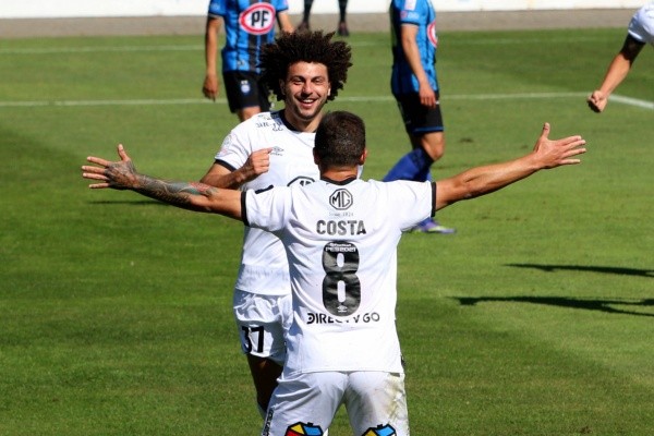 Maximiliano Falcón ya anotó un gol con la camiseta de Colo Colo. | Foto: Agencia UNO,