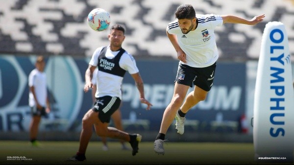 Nicolás Blandi en Colo Colo