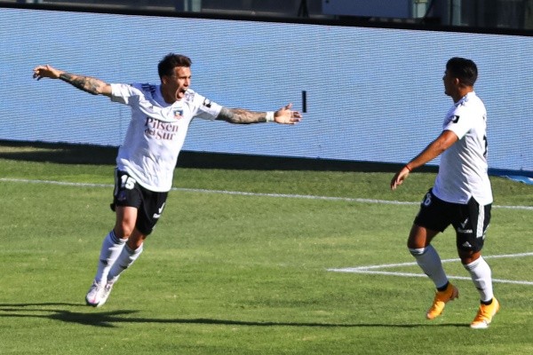 Colo Colo volvió a las alegrías ante Everton. | Foto: Agencia UNO.