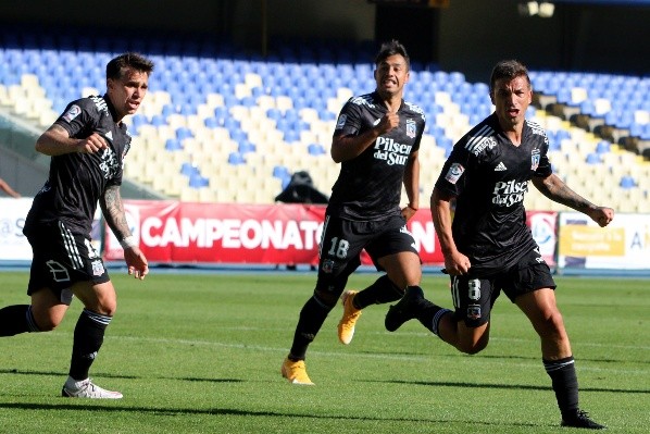 Gabriel Costa anotó el 1-1 definitivo cerca del final del partido. | Foto: Agencia UNO