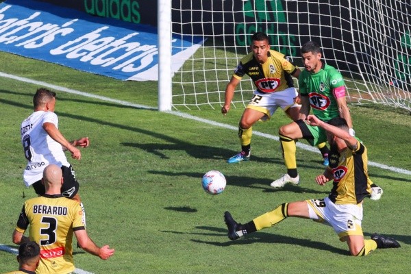 Gabriel Costa anotó el 1-1 en el marcador. | Foto: Agencia UNO.
