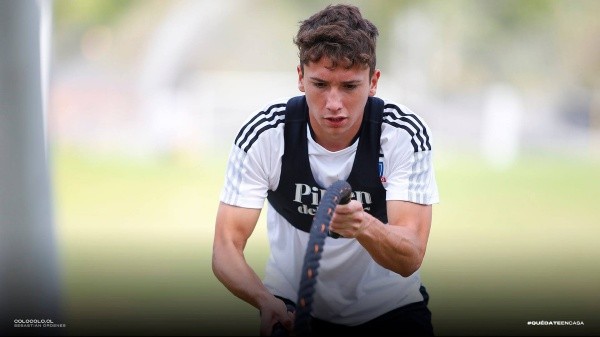 Luciano Arriagada, jugador Sub 20 de Colo Colo