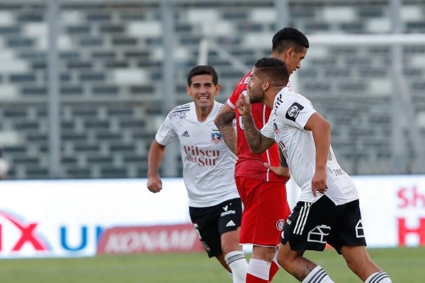 Ignacio Jara celebrando su anotación contra Unión La Calera / FOTO: Agencia UNO