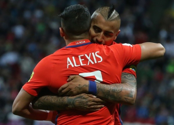 Arturo Vidal y Alexis Sánchez Arturo Vidal y Alexis Sánchez