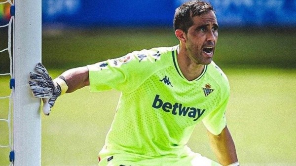 Claudio Bravo en el Real Betis