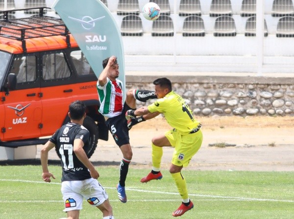 El supuesto penal que le cobraron a Pinto contra Palestino / FOTO: Agencia Uno
