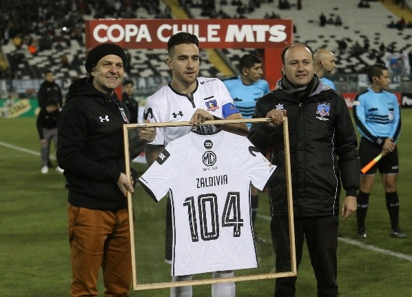 Matías Zaldivia en Colo Colo