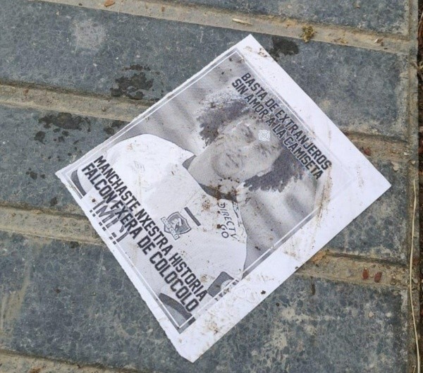 El afiche de Maximiliano Falcón