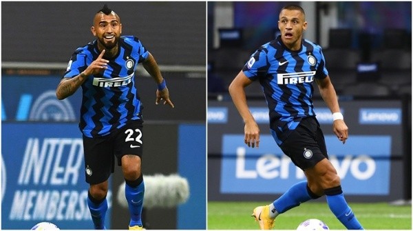 Arturo Vidal y Alexis Sánchez Arturo Vidal y Alexis Sánchez