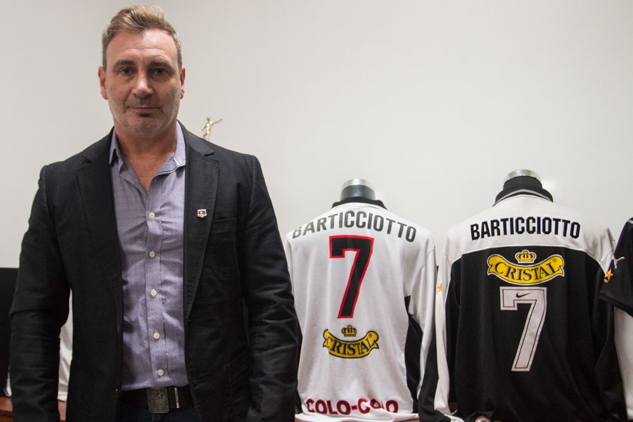 Marcelo Pablo Barticciotto, el gran ídolo de Colo Colo
