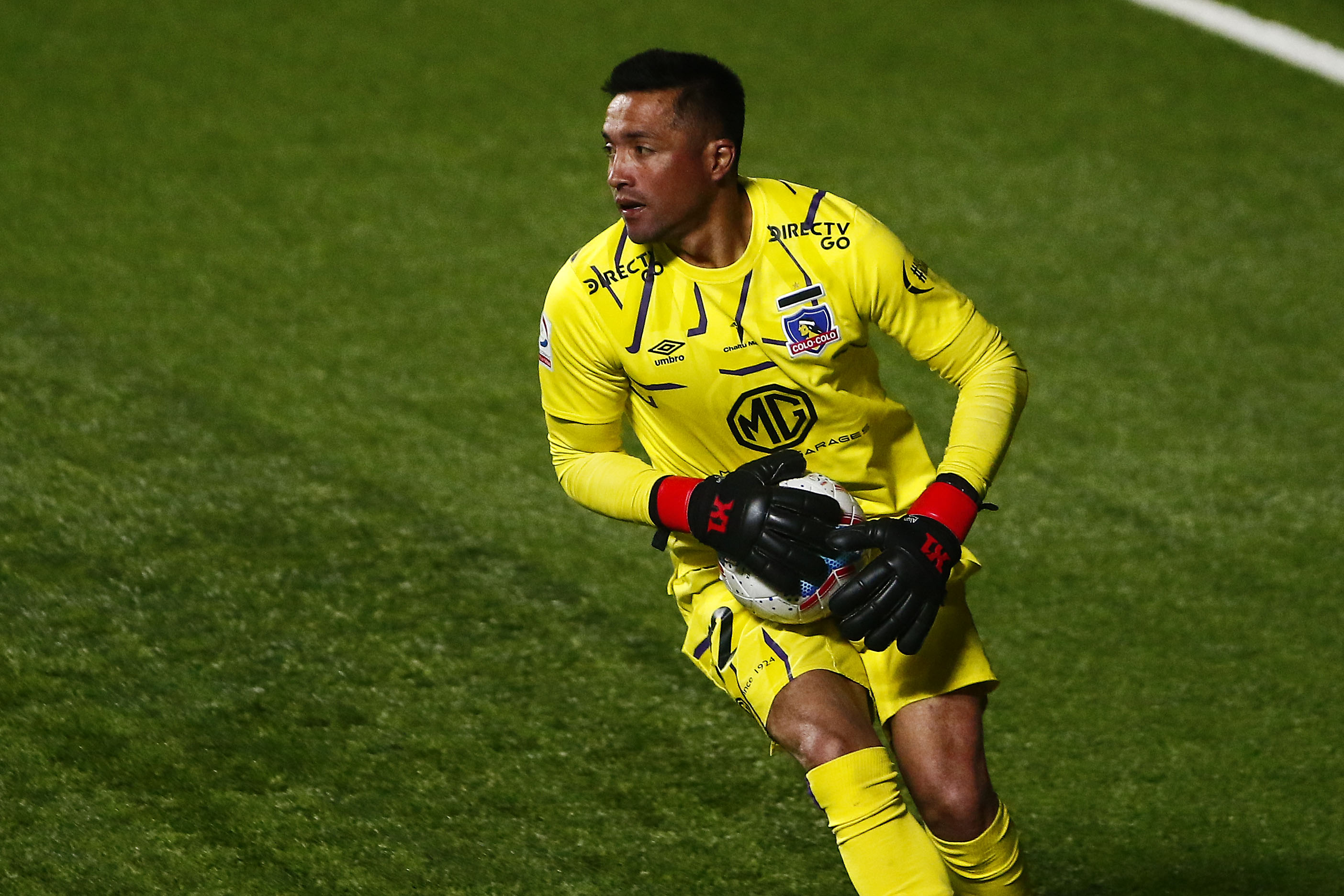 Miguel Pinto jugó cinco partidos en la temporada 2020. | Foto: Agencia UNO.