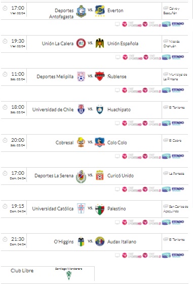 Fecha 2 Campeonato Nacional 2021 Fecha 2 Campeonato Nacional 2021